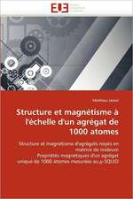 Structure et magnétisme à l''échelle d''un agrégat de 1000 atomes