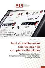 Essai de Vieillissement Accelere Pour Les Compteurs Electriques: Controle D''Acces