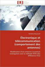 Électronique et télécommunication (comportement des antennes)