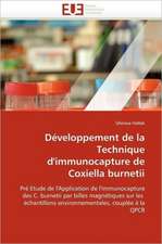 Developpement de La Technique D''Immunocapture de Coxiella Burnetii