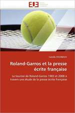 Roland-Garros et la presse écrite française