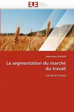 La segmentation du marché du travail