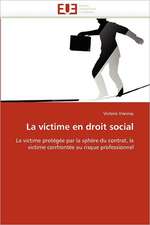 La victime en droit social