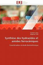 Synthèse des hydrazides et amides ferrocéniques