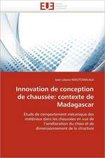 Innovation de Conception de Chaussee