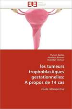 les tumeurs trophoblastiques gestationnelles: A propos de 14 cas