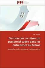 Gestion des carrières du personnel cadre dans les entreprises au Maroc