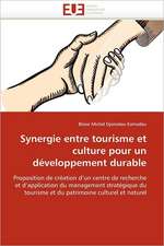 Synergie entre tourisme et culture pour un développement durable