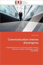 Communication Interne D'Entreprise: Projet de Creation D'Agence de Communication