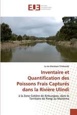 Inventaire et Quantification des Poissons Frais Capturés dans la Rivière Ulindi