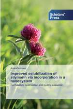 Improved solubilization of silymarin via incorporation in a nanosystem