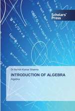 INTRODUCTION OF ALGEBRA