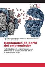 Habilidades de perfil del emprendedor