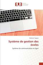 Système de gestion des écoles