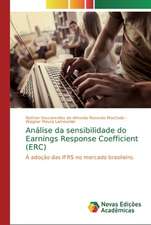 Análise da sensibilidade do Earnings Response Coefficient (ERC)