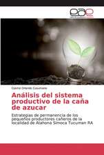 Análisis del sistema productivo de la caña de azucar