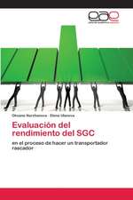 Evaluación del rendimiento del SGC