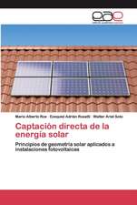 Captación directa de la energía solar