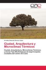 Ciudad, Arquitectura y Microclimas Térmicos