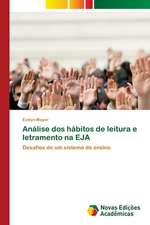 Análise dos hábitos de leitura e letramento na EJA