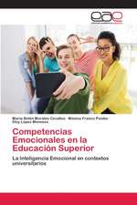 Competencias Emocionales en la Educación Superior