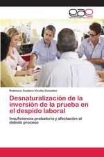 Desnaturalización de la inversión de la prueba en el despido laboral