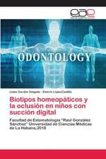 Biotipos homeopáticos y la oclusión en niños con succión digital