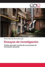 Ensayos de investigación