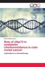 Role of ¿Np73 in oxaliplatin chemoresistance in colo-rectal cancer