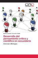 Desarrollo del pensamiento crítico y científico en secundaria