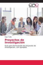 Proyectos de Investigación