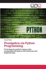 Prealgebra via Python Programming