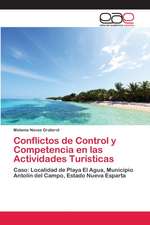 Conflictos de Control y Competencia en las Actividades Turísticas