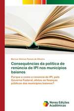 Consequências da política de renúncia de IPI nos municípios baianos