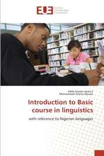 Introduction to Basic course in linguistics