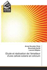 Etude et réalisation de l¿émetteur d¿une cellule solaire en silicium