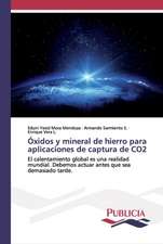 Óxidos y mineral de hierro para aplicaciones de captura de CO2