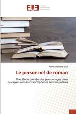 Le personnel de roman