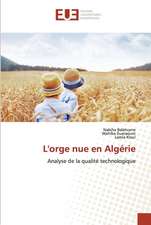 L'orge nue en Algérie