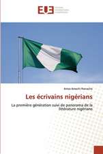 Les écrivains nigérians