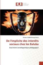 De l'implicite des interdits sociaux chez les Baluba