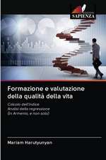 Formazione e valutazione della qualità della vita