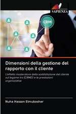 Dimensioni della gestione del rapporto con il cliente