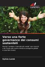 Verso una forte governance dei consumi sostenibili