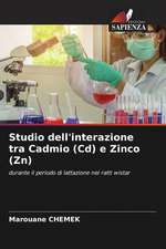 Studio dell'interazione tra Cadmio (Cd) e Zinco (Zn)