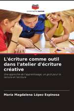 L'écriture comme outil dans l'atelier d'écriture créative