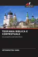 TEOFANIA BIBLICA E CONTESTUALE