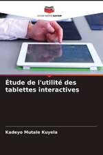 Étude de l'utilité des tablettes interactives