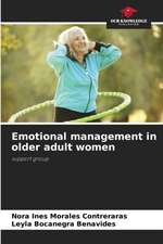 Emotional management in older adult women