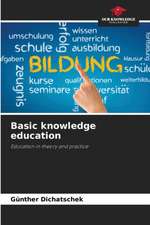 Basic knowledge education